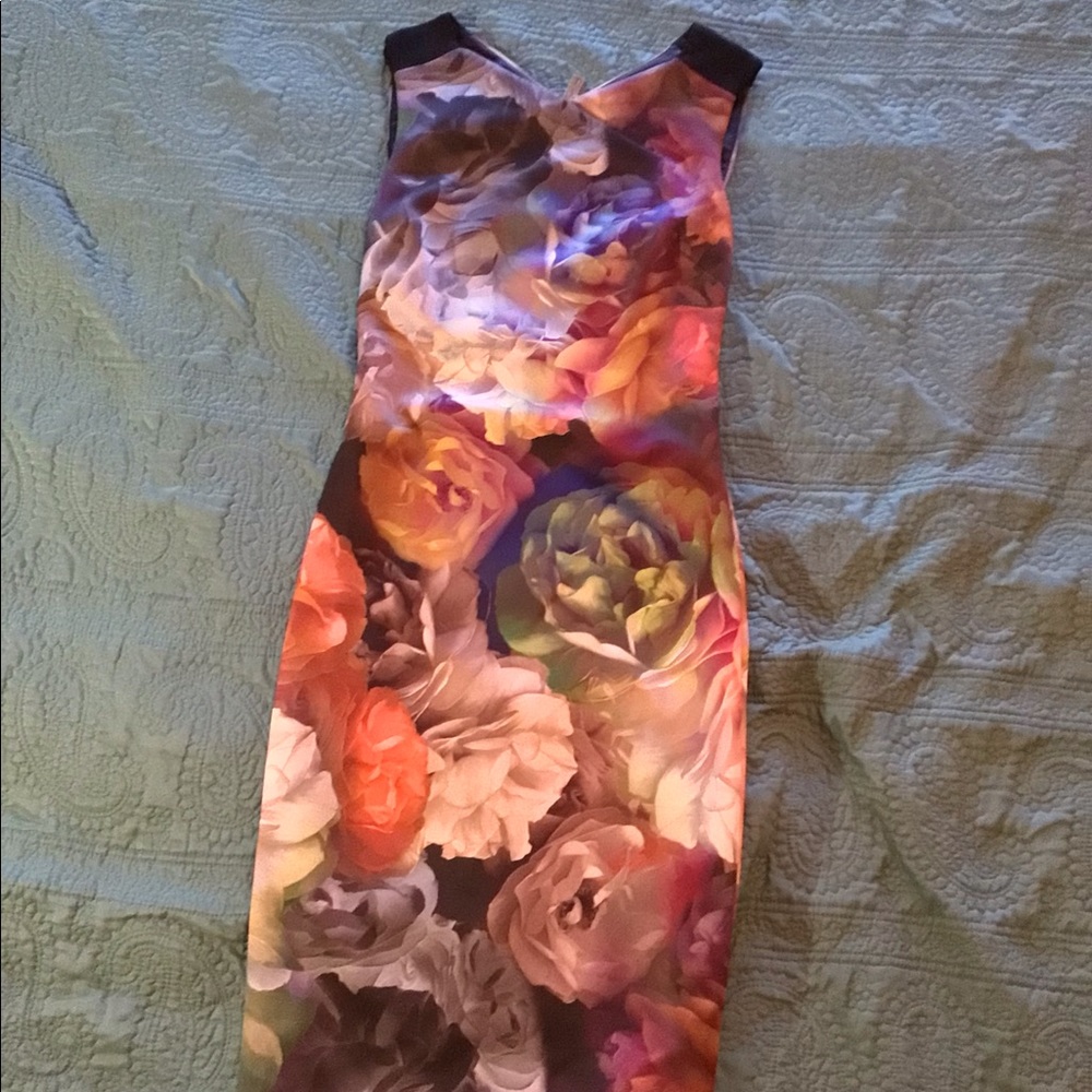 Ted Baker 2 Dress Bundle, Fitted Midi Length Style, Ted Baker Size 1